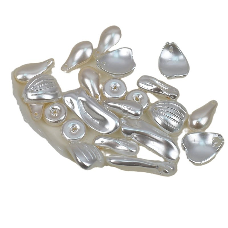 Glass Chinese hairpin drop-shaped pearl
