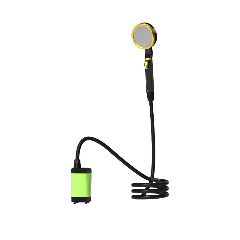 Ducha al aire libre sitio de construcción de campamento dormitorio doméstico simple eléctrico móvil conjunto de ducha transfronteriza camping portátil