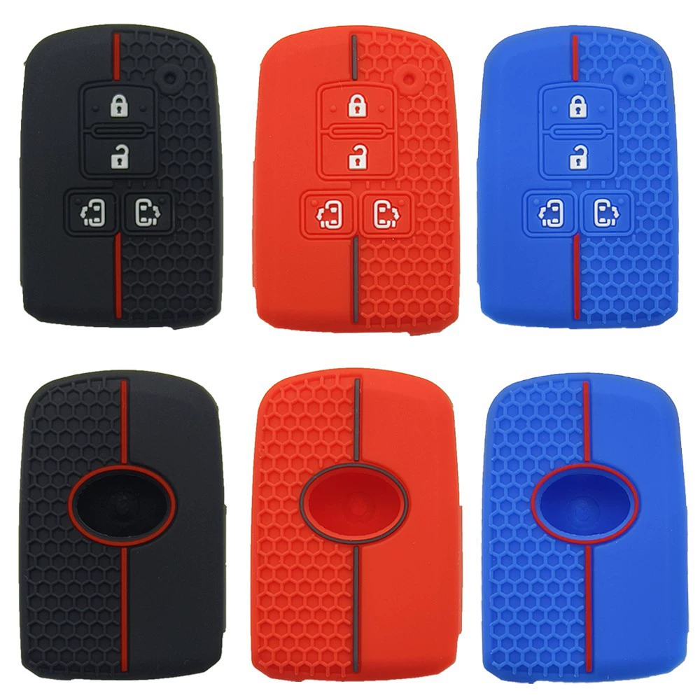 Подходит для Toyota Сенна Эльфа Пульт дистанционного управления ключ чехол для Weila Auto Grevia силиконовый ключ
