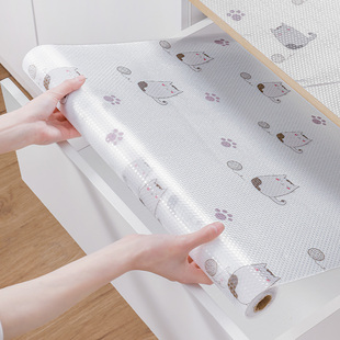 Drawer Pad Paper Cabinet Waterproof and Moisture-Proof Mat Thickeneded Kitchen Cabinet Wardrobe Shoe Cabinet Mildew-Proof Countertop Oil-Proof Sticker