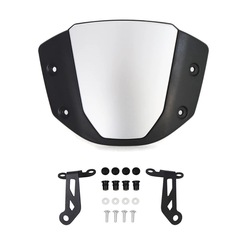 ホンダ CB650R 2024-2025 修正されたフロントガラスディフレクターフロントガラスレトロ計器フードに適しています。