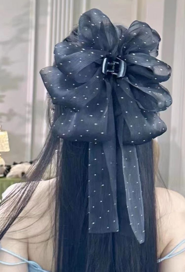 Women's Elegant Sweet Bow Knot Cloth Hair Claws display picture 8