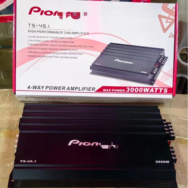 Pioneer four-way car power amplifier four-channel four-way high-power push four-door horn car power amplifier push subwoofer
