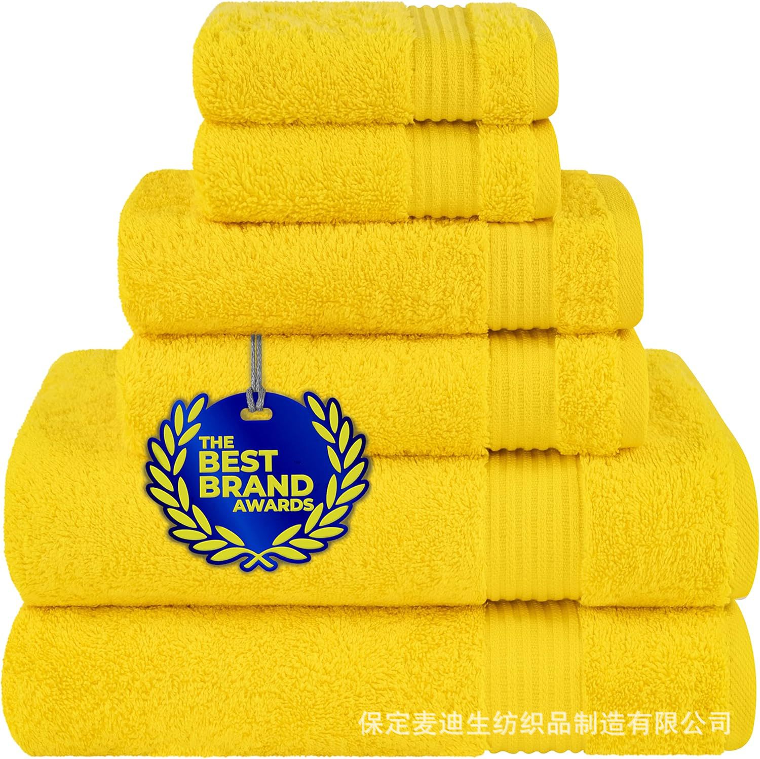 Toalla de Baño para el Hogar 70x140 cm de Algodón Puro, Absorbente