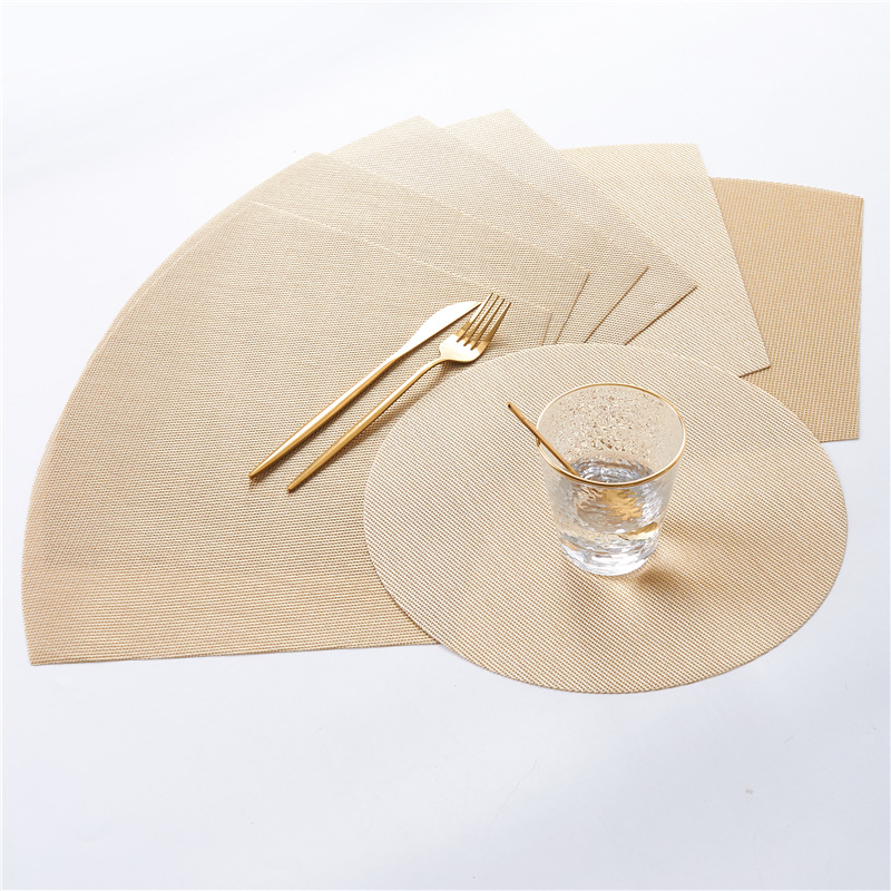 扇形+圆形 金色