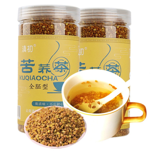 Substitute tea small canned tartary buckwheat tea commercial Yunnan whole embryo buckwheat tea bulk wholesale strong flavor tartary buckwheat tea