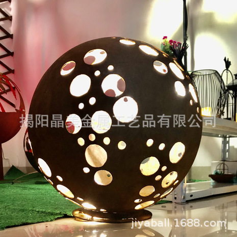 揭阳厂家供应各种规格不锈钢镂空球形灯罩  不锈钢镂空球