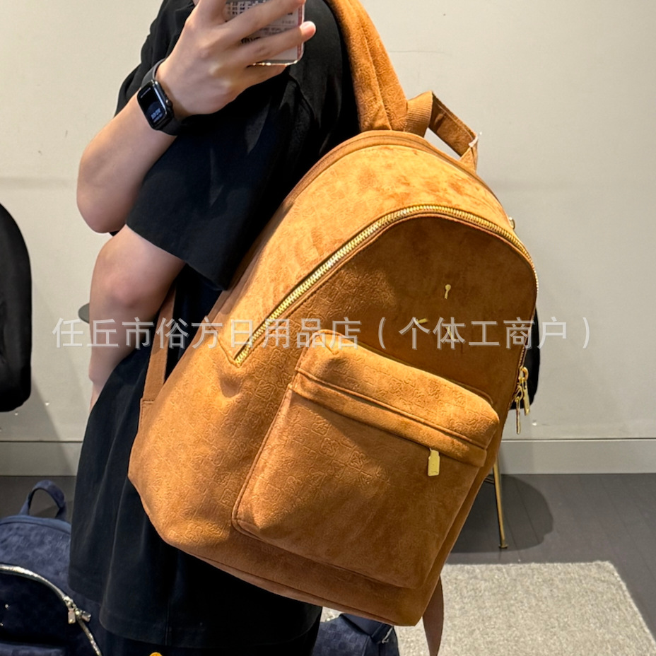 爆款秋冬飞人23满印aj双肩包男女户外旅行运动背包初高中学生书包