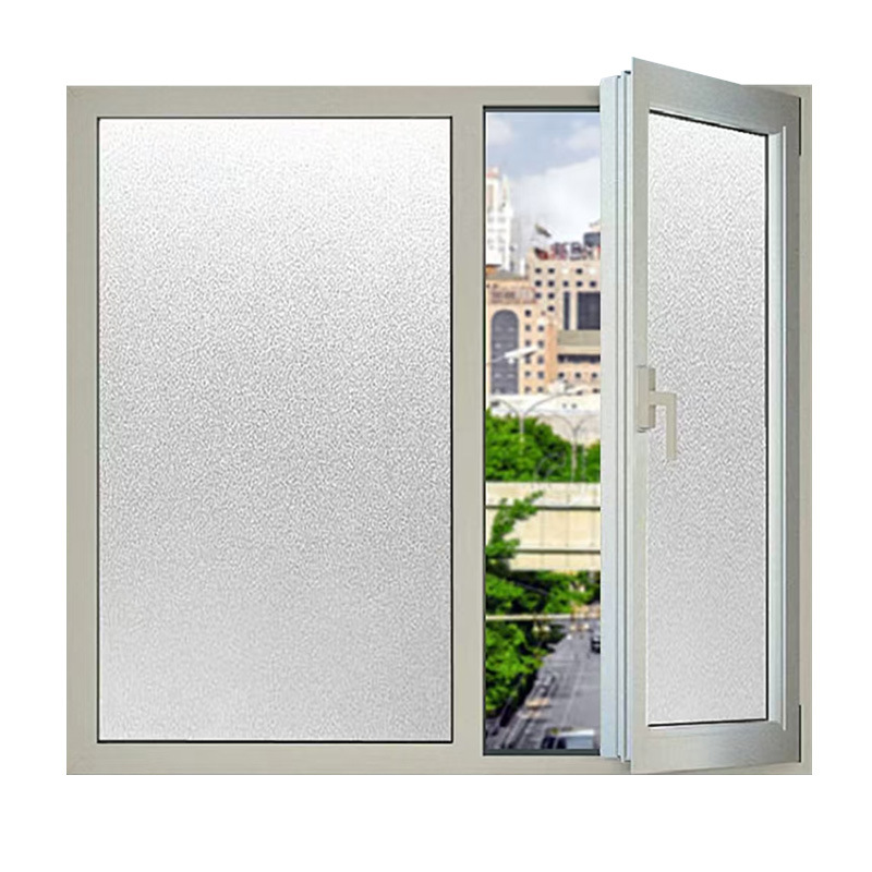 Ventana electrostática de película de vidrio esmerilado pegatinas opacas transparentes anti-peeping cobertura total aislamiento térmico y protección solar personalizada image 5