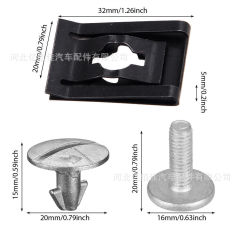 For Honda Accord, Civic, CR-V engine cover lower pin screw/bolt 90674-TY2-A01