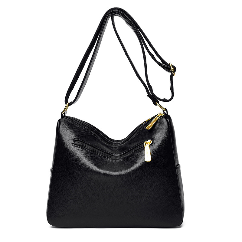 Cross-border New Large Capacity Women's Shoulder Bag, Korean Style Casual Versatile PU Crossbody Bag for Work and Commuting - Thumbnail 3