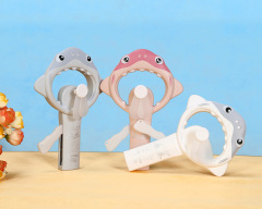 Cute Cartoon Hand Fan Shark Portable Hand Press Fan Summer Cool Handheld Mini Fan