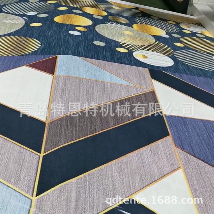 防滑防油污全套TPR地毯垫子TPE一抹净地垫挤出生产线经验丰富塑料