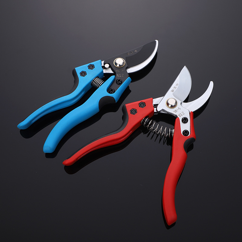 貨源供應V12園藝稀果剪刀採摘葡萄剪子採摘剪稀果剪果枝剪工具