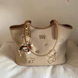 南风chio2nd 面包小狗 姜饼乐园托特包包女通勤大容量手提单肩包