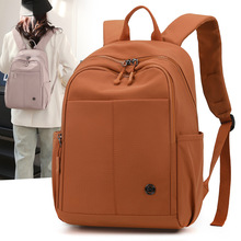 2025年夏季新款时尚双肩包牛津纺大容量通勤轻便高中大学书包背包