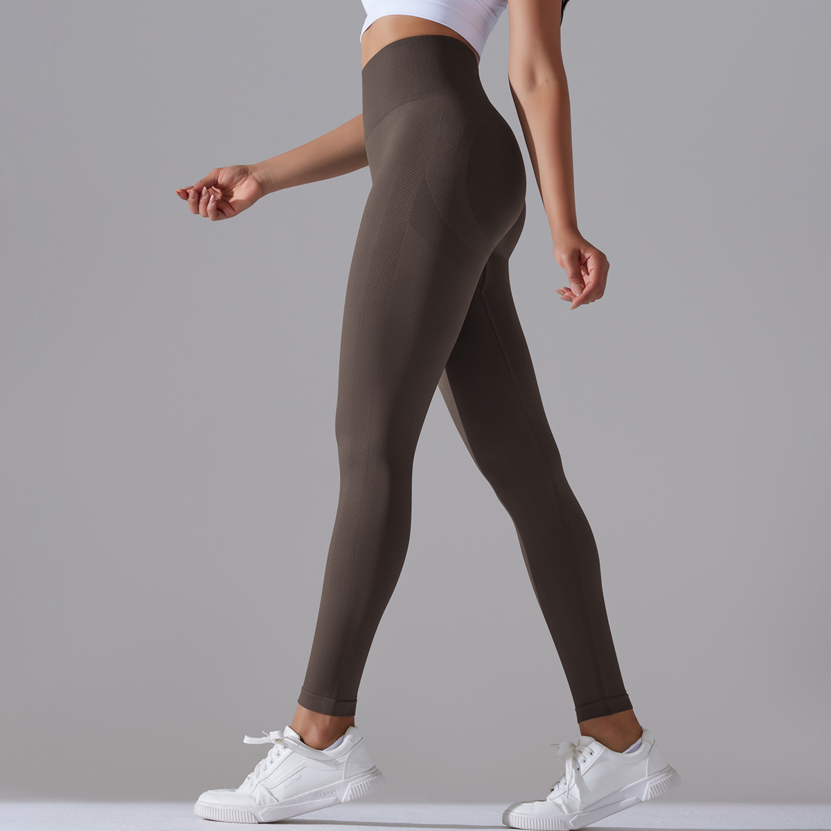 Style Moderne Style Simple Couleur Unie Nylon Mélange De Coton Actif Bas Leggings display picture 132