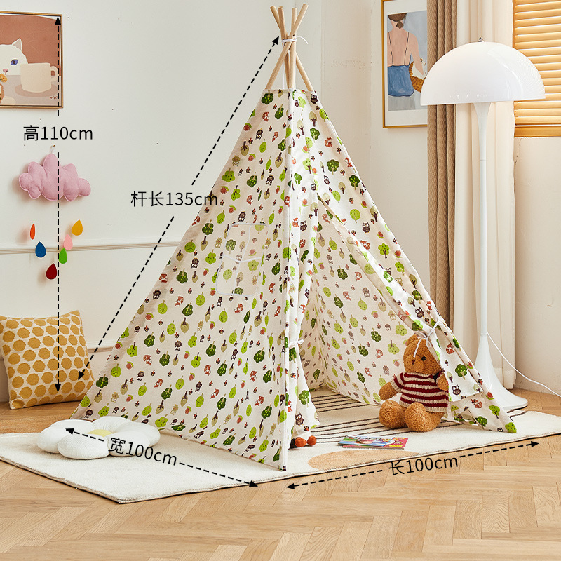 Tienda de interior para niños indios Transfronteriza Amazon al aire libre princesa castillo casa pequeña casa de juegos de juguete al por mayor