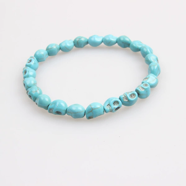 Green bracelet, 6x, 8mm, 23 pieces