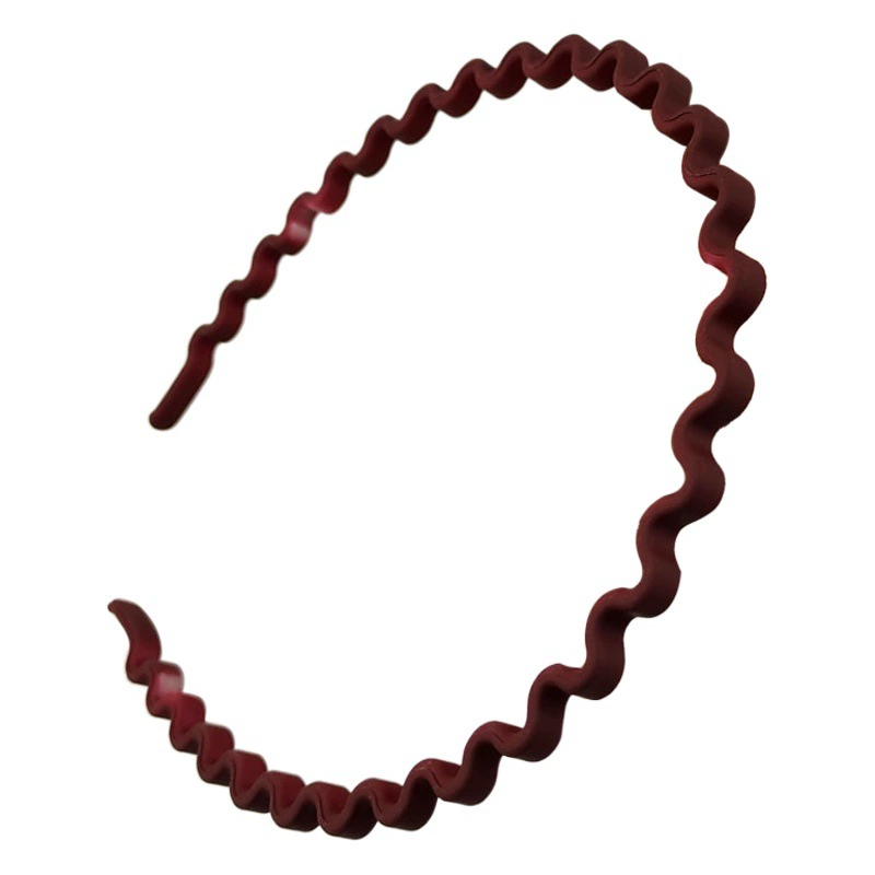 Трансграничная горячая Распродажа, новое общежитие для девочек, обруч для мытья лица, обруч для головы, 6 мм, пластиковая матовая повязка на голову с лапшой быстрого приготовления