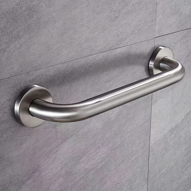 Transfronterizo 1 paquete de acero inoxidable accesible barandilla de baño seguro para ancianos