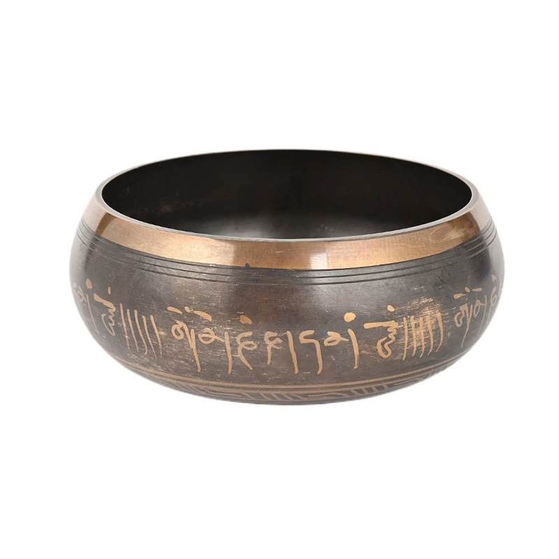 Оптовые поющие чаши, непальские handmade scripture Buddhist sound bowls, чаши звука для йоги медитации Будда, медные колокольчики, тибетские поющие чаши