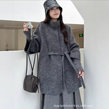 ƴ�ӻ�ɫ�p����ë����Ů2025�ﶬ�nϵ�߼������L����ëë������