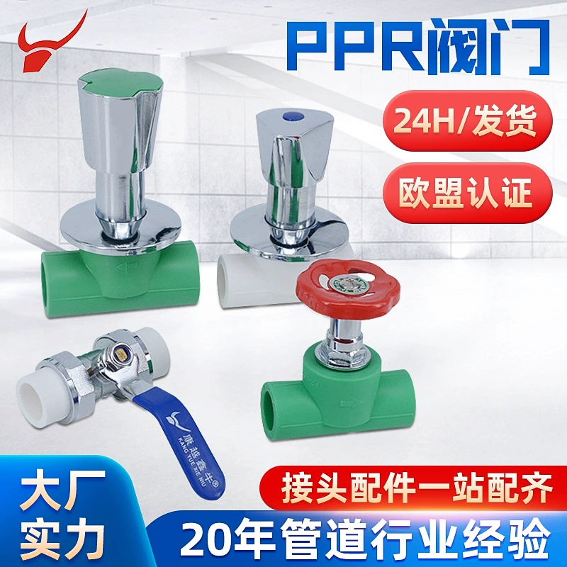 PPR клапан запорный клапан быстро открыть скрытый клапан Double Union медный шаровой кран PPR задвижка переключатель водопроводной воды фитинги оптом