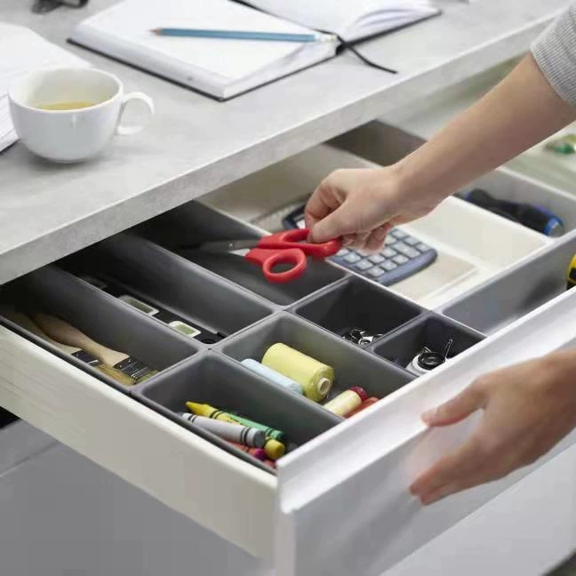 Plastic storage box for boxes, tableware