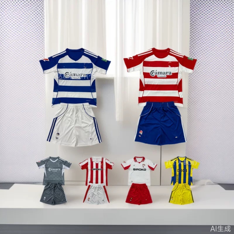 2526 Football Jersey Short-Sleeved Real Madrid Light Blue Goalkeeper Bayern Team Fan Jersey Team Fan Edition