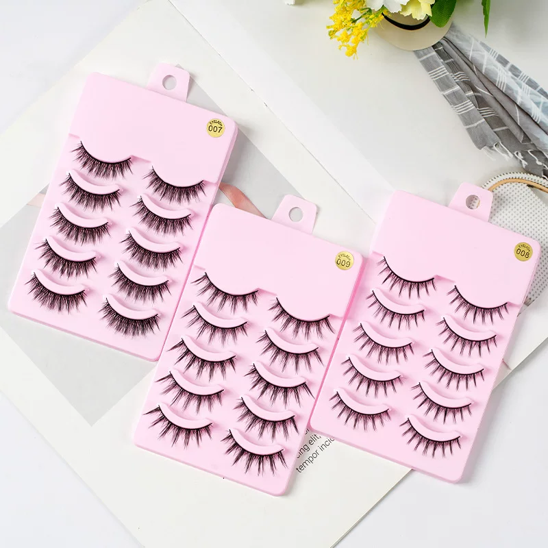 Свежие nude falsase lashes