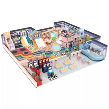 淘气堡儿童乐园室内小型游乐设备幼儿园售楼部酒店架空层滑梯设施