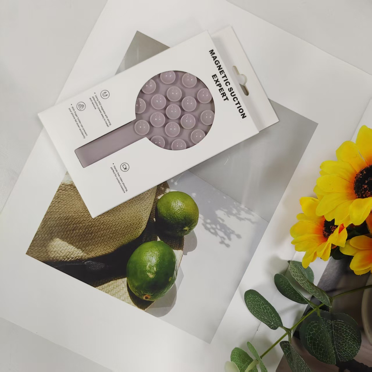 라벤더 퍼플 [자기 스타일] 상자 포장