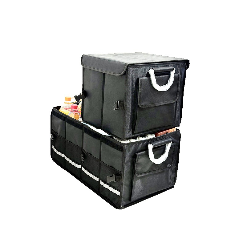 Faltbare Autoaufbewahrungsbox aus dickem Oxford-Gewebe für den Kofferraum (Großhandel)_voghion.com