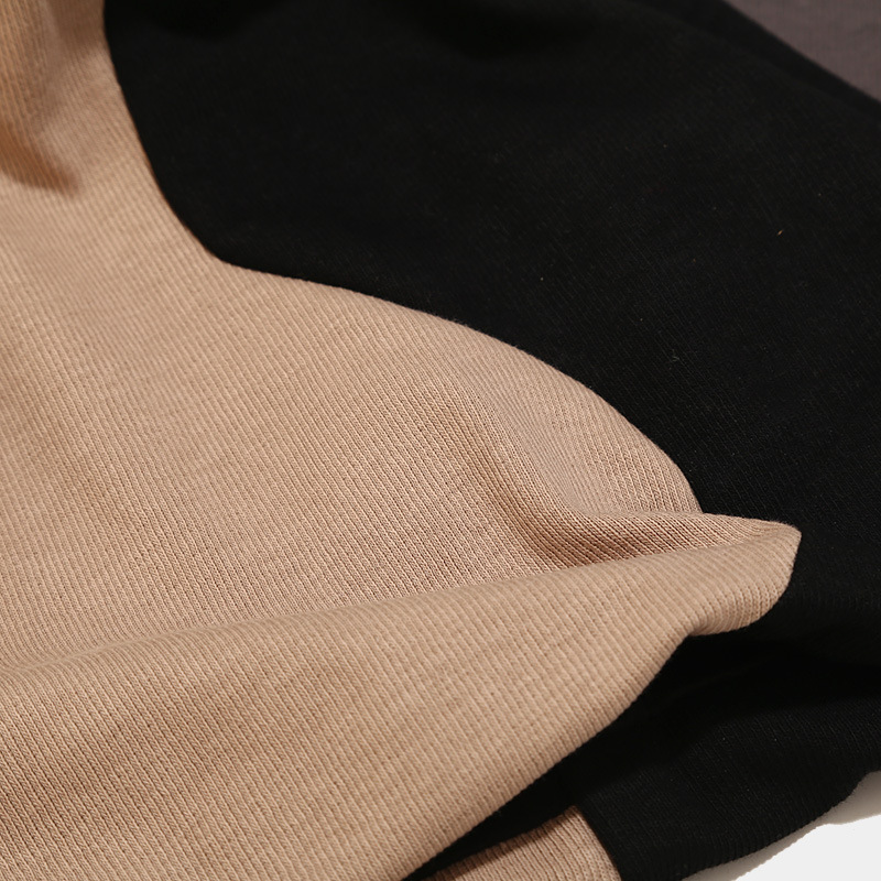 Autumn new style Baotou with small face, two tone splicing pullover hat, internet famous trendy ear protection hat_voghion.com