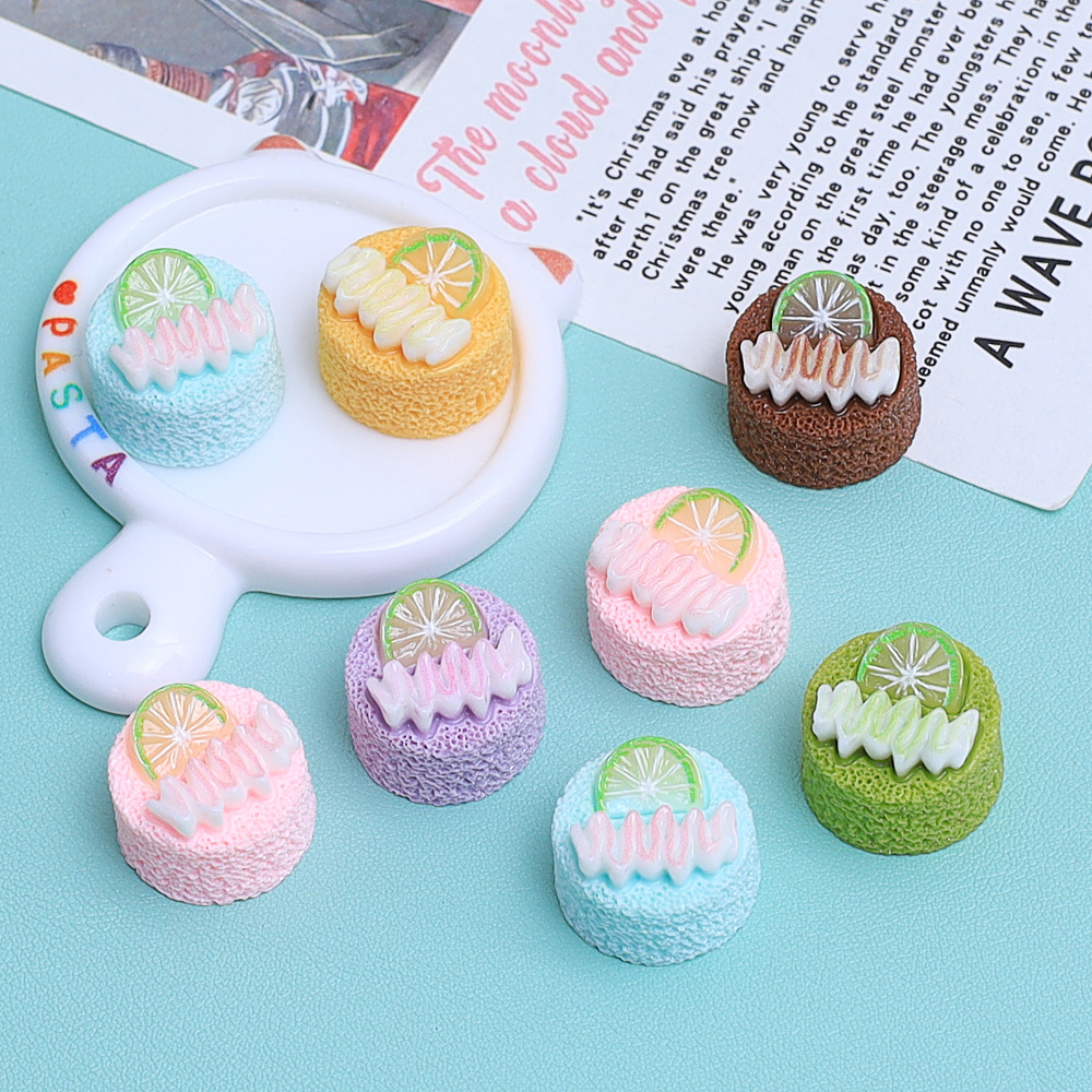 Realistic cream cartoon food play handmade, accessory, materials set, DIY