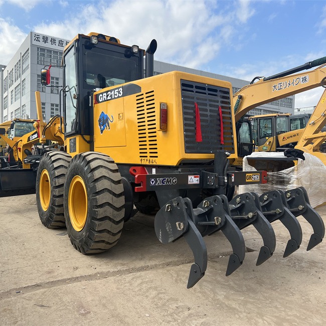 Exportación de Arabia Saudita China original de segunda mano XCMG GR2153 nivelación de alta calidad exportación preferencial