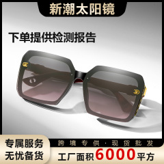 Douyin ファッション ライト ラグジュアリー アバンギャルド トレンディな抗 UV サングラス トレンディなストリート写真撮影 多用途の高価値サングラス 女性用