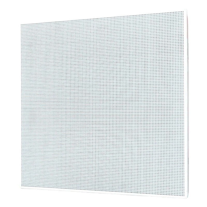 Фошаньская интегрированная потолочная алюминиевая ластовица 600x600 инженерный алюминиевый потолок Школьная больница здание фабрики Звукопоглощающая перфорированная поверхность стены