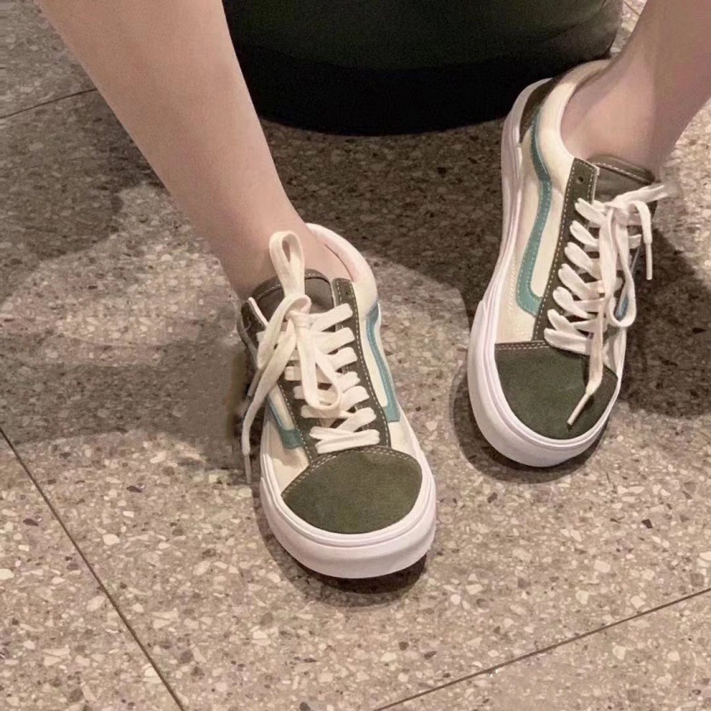 莆田纯原低帮帆布鞋男style36蓝莓橘子汽水系列情侣板鞋女