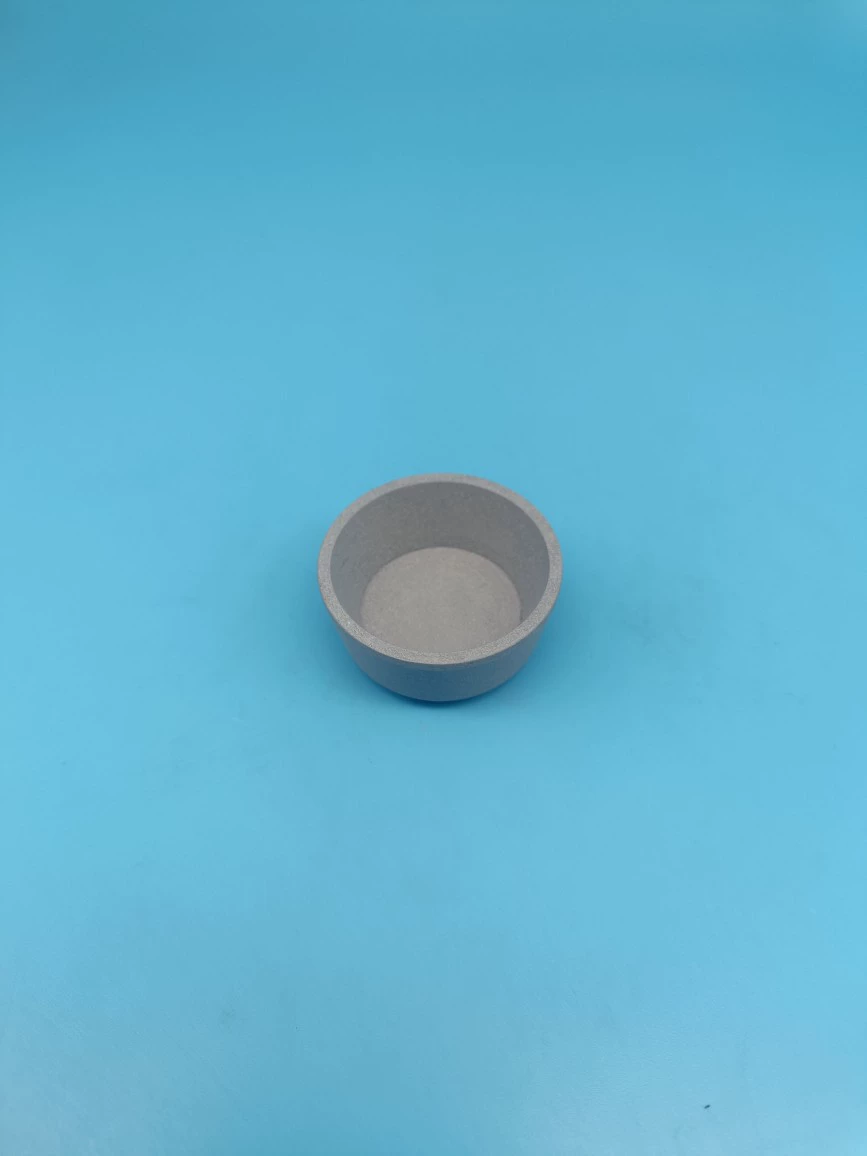 C15-0948-0 Тигель из нитрида бора 35x17 мм, аксессуары для оптического вакуумного покрытия, PBN, толщина стенки 2 мм