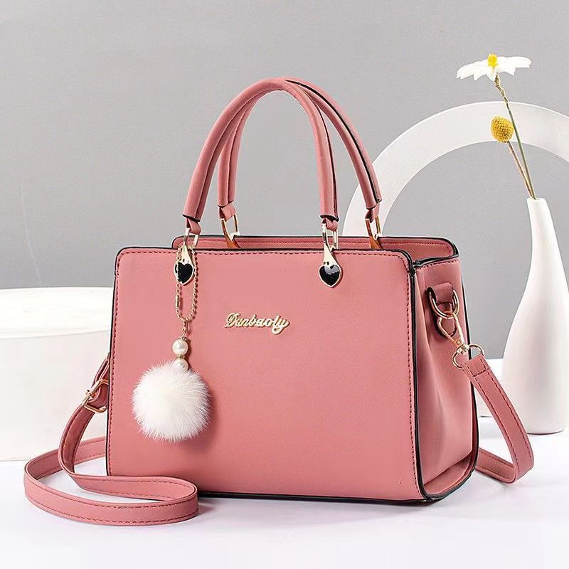 Transfronterizo moda simple bolso elegante moda popular de gran capacidad color sólido retro todo-fósforo bolsa de mensajero