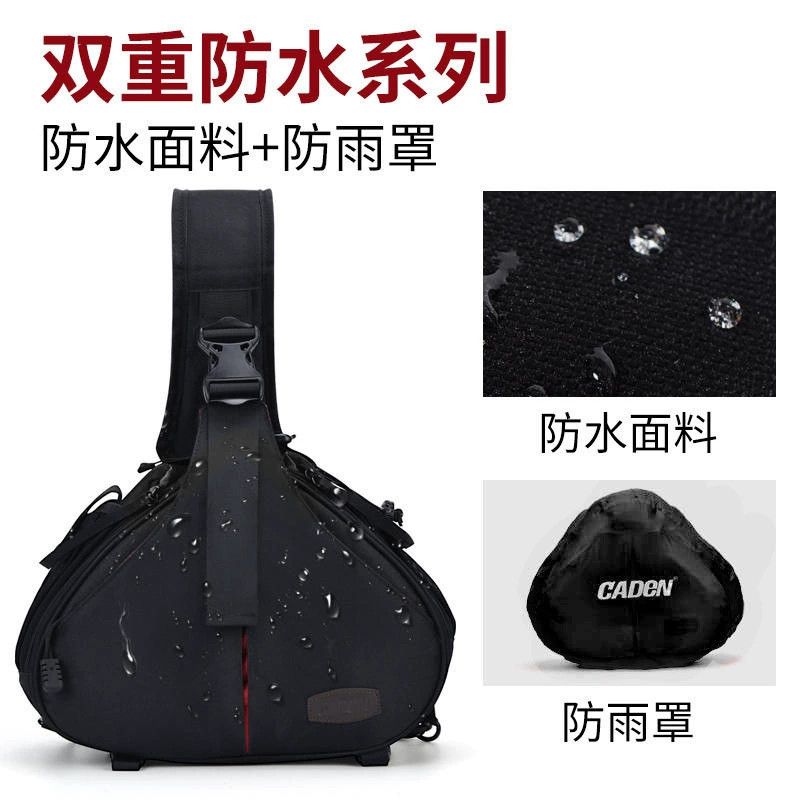 Cwatcun Equipment bag, raincoat one shoulder, camera bag, Hong Kong
