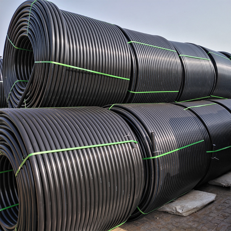 PE硅芯管穿线盘管通信电缆保护套管电力预埋监控管25/32/40/50/60