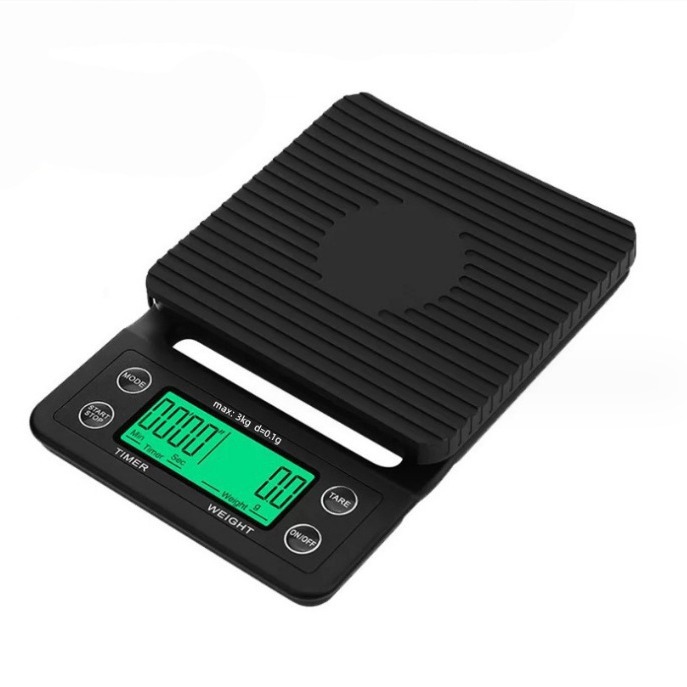 手冲咖啡秤计时厨房秤咖啡称3kg