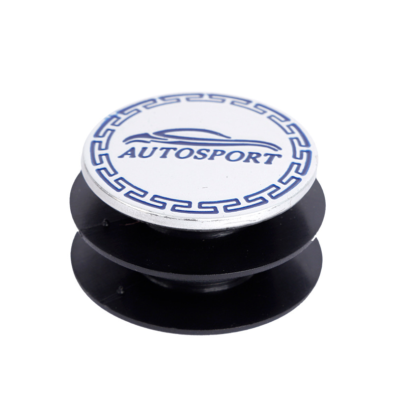 ABS copper buckle double-layer buckle automotive foot pad snap car foot pad accessories button wire ring slip-resistant fixing buckle 5