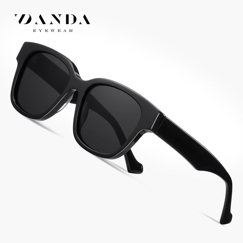 Lente polarizada de placa hecha a mano S32103 nuevas gafas de sol femeninas ins gafas de sol cuadradas gafas de sol UV para exteriores