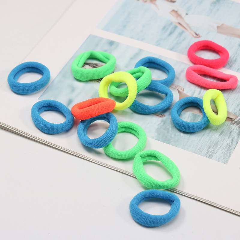 Tousheng Hairpin Elastic The first bar High elasticity durable Multicolor 21 new pattern Leather sheath Hair rope summer