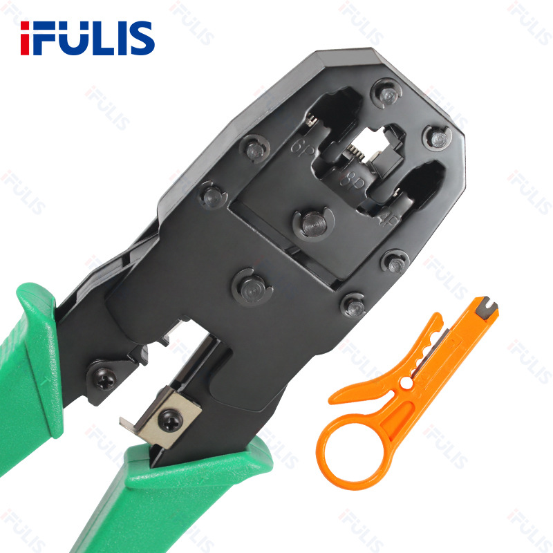 HT-315双用网线钳水晶头压接钳通讯网络线压接钳网线水晶网络钳