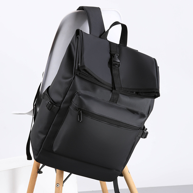 Mochila de hombre de gran capacidad simple y de moda Mochila de negocios multifuncional para estudiantes de secundaria Bolso de computadora de viaje de ocio